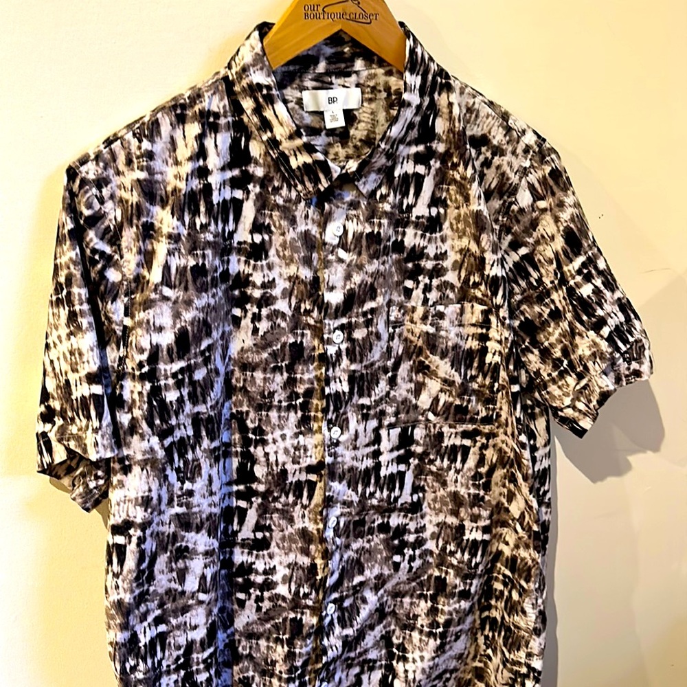 BP. Cotton short sleeve casual shirt Size L